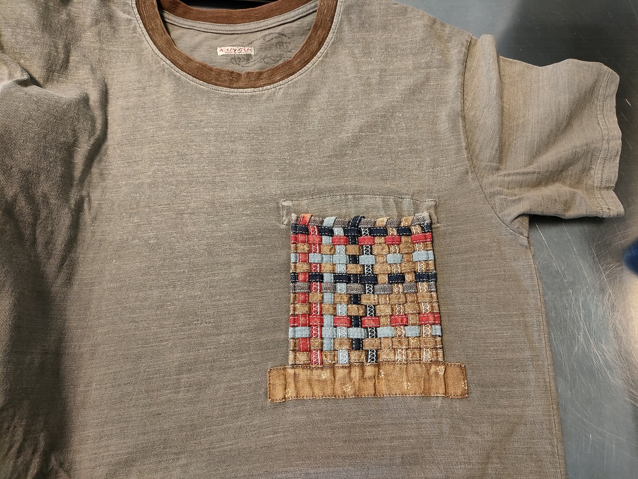 Kapital　編み込みポケットTシャツ買取入荷しました！