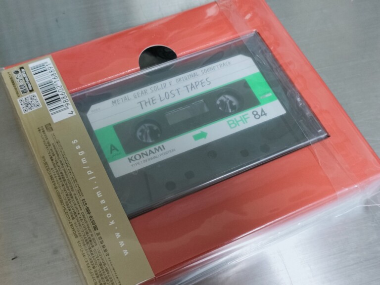 METAL GEAR SOLID V ORIGINAL SOUNDTRACK “The Lost Tapes”(初回生産限定盤)(CD+カセット)輸出完了しました！