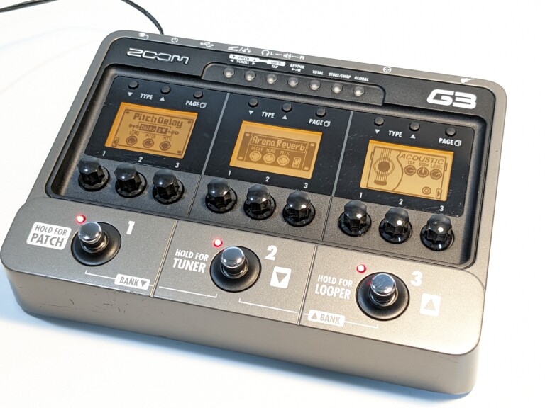 定番のマルチエフェクター　ZOOM G3　買取入荷しました！