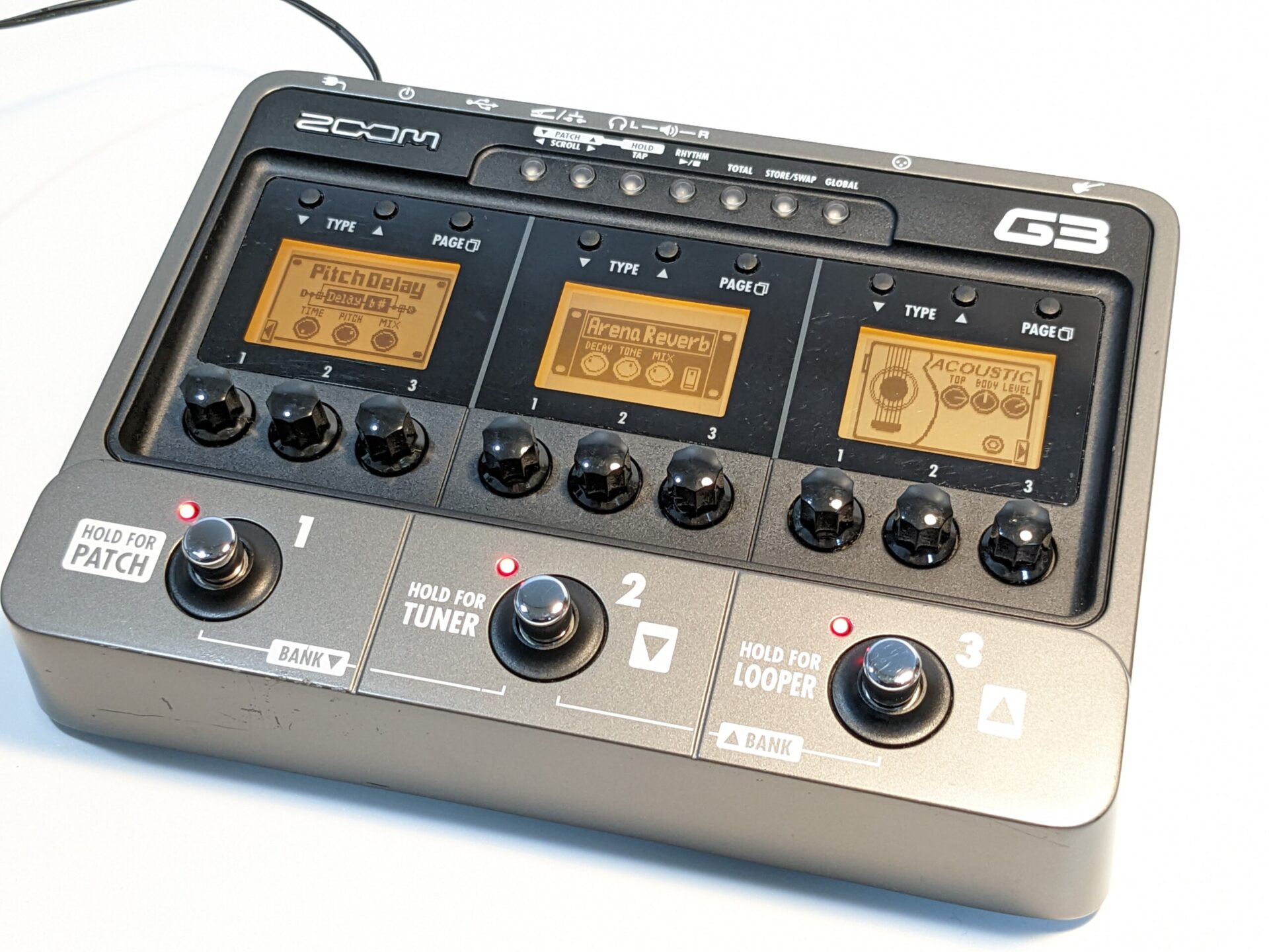 定番のマルチエフェクター ZOOM G3 買取入荷しました!