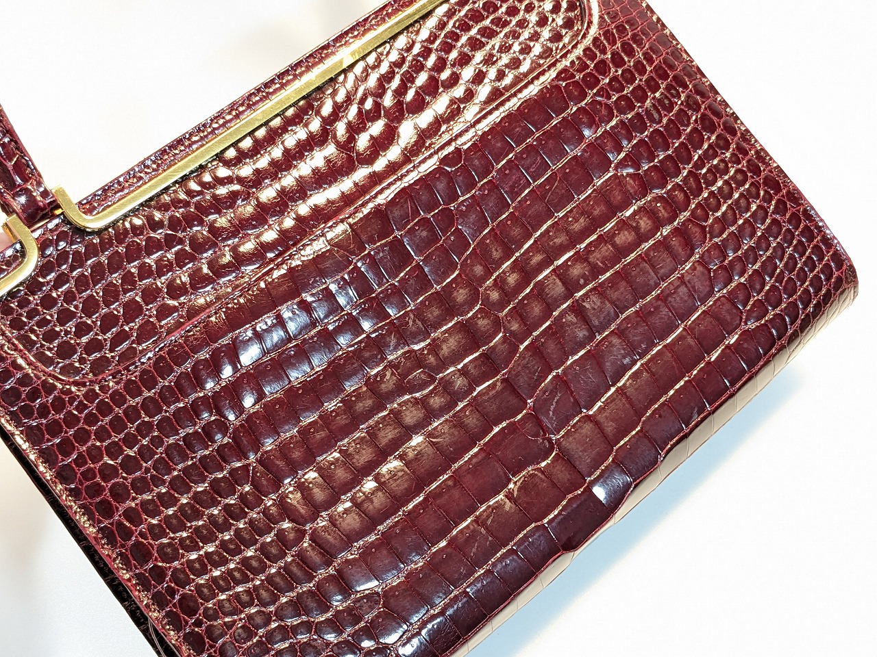 コンテス comtesse クロコダイルバッグ入荷しました!