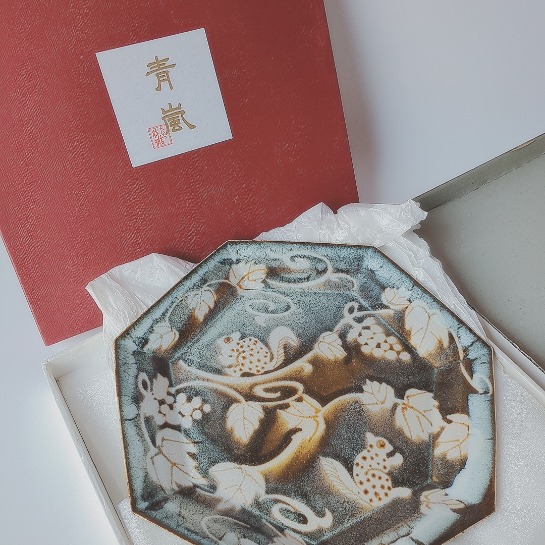 珍しい!たち吉『青嵐』の七角皿買取入荷しました!