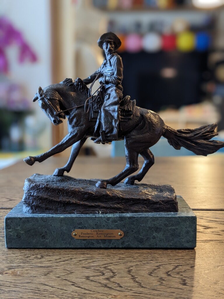 フレデリック・レミントン　カウボーイを買取させて頂きました!!