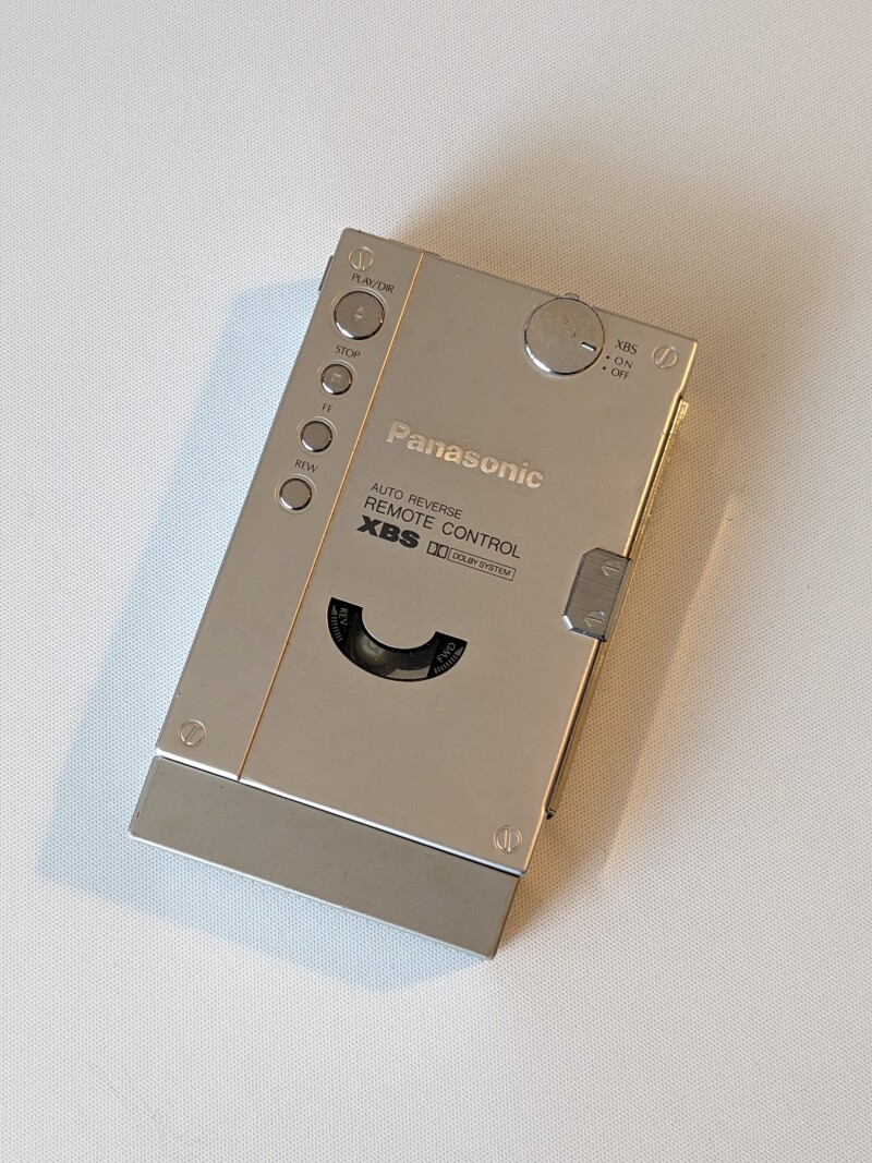 1987年発売　Panasonic ポータブルカセットプレーヤー　RQ-JA160 買取入荷しました！