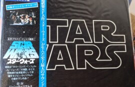 レコード　STARWARS サントラ盤 ポスター付きで入荷しました！